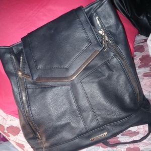 Rampage Leather Backpack Purse